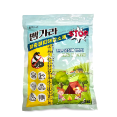 1박스 벅스존 뱀가라 1kg 파충류 피해감소제 기피제 15개